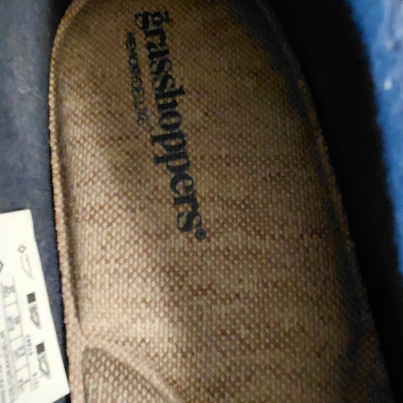 Grasshoppers Tan and Blue Casual Shoes - Picture 3 of 16